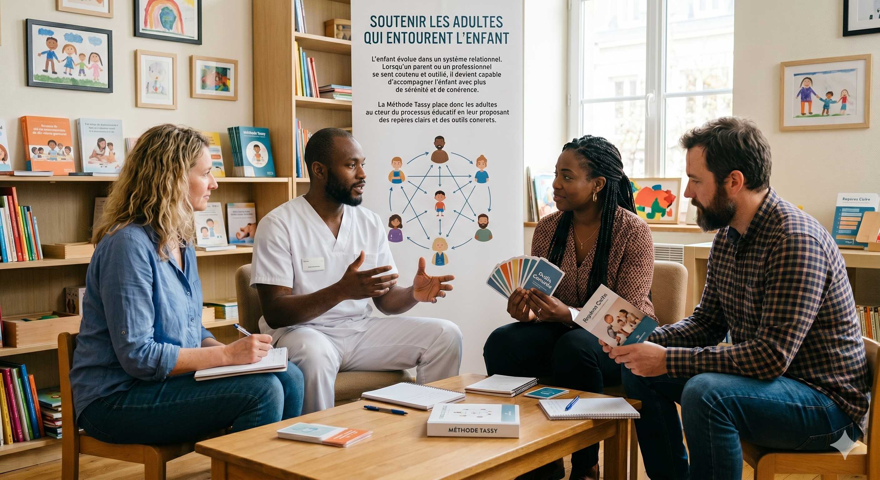 Soutenir les adultes qui entourent l’enfant