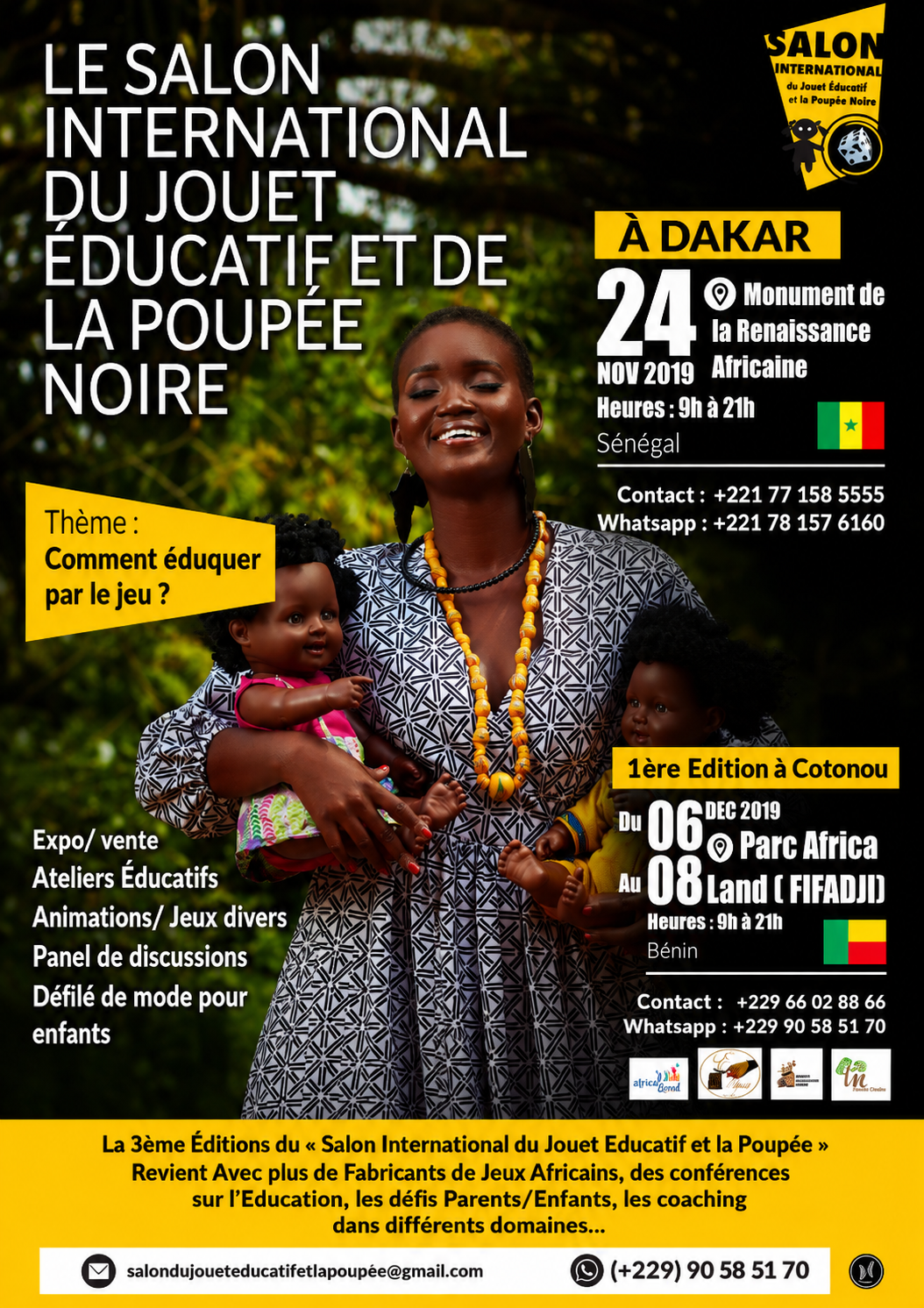 3ᵉ édition — Dakar · Cotonou